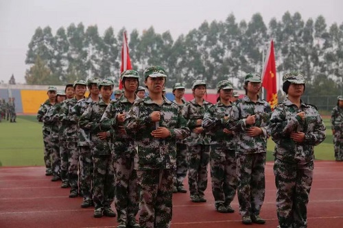 吉安师范学校学生军训